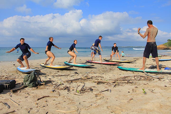 surf coaching experience theory